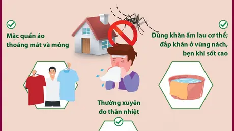 Sốt xuất huyết: Những điều cần lưu ý khi chăm sóc tại nhà