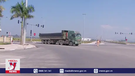 Thanh Hóa tăng cường xử lý xe quá trọng tải dịp cuối năm