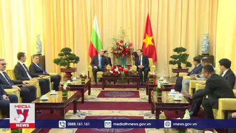  Lãnh đạo TP.HCM hội kiến Tổng thống Bulgaria Rumen Radev