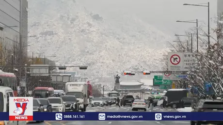 Người dân Seoul (Hàn Quốc) đối phó với đợt tuyết dày kỷ lục