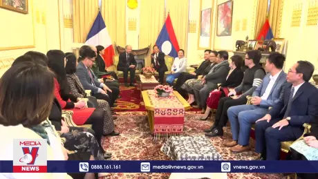 Đại sứ quán Việt Nam tại Pháp mừng Quốc khánh Lào