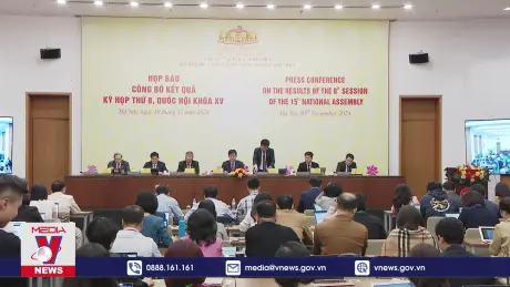 Họp báo về kết quả Kỳ họp thứ 8, Quốc hội khóa XV