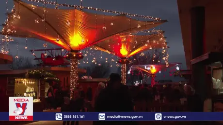 Lộng lẫy khung cảnh Chúa Giáng sinh ở Áo