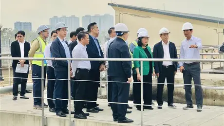 Hồ Tây góp phần làm sạch sông Tô Lịch trước 2/9 