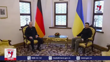 Thủ tướng Đức thăm Ukraine