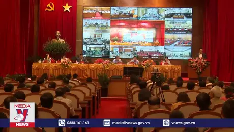 Đồng chí Nguyễn Xuân Thắng tiếp xúc cử tri Quảng Ninh