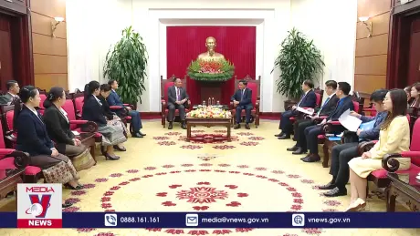 Đoàn Thanh niên Nhân dân Cách mạng Lào thăm Việt Nam