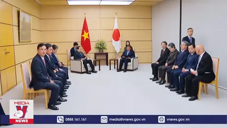 Chủ tịch Quốc hội hội kiến Thủ tướng Nhật Bản