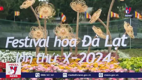Khai mạc Festival hoa Đà Lạt lần thứ X
