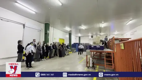 Tham quan Nhà máy Chiếu xạ: Điểm nhấn trong Hội thảo về ứng dụng công nghệ chùm tia điện tử