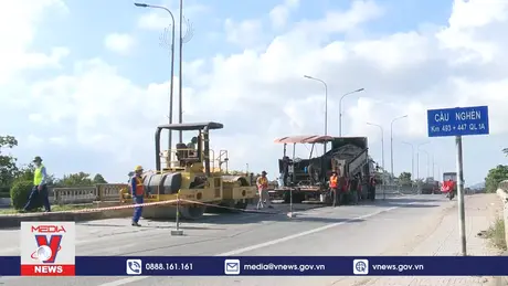 Khắc phục hư hỏng các cây cầu trên Quốc lộ 1A qua Hà Tĩnh