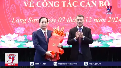 Ông Hoàng Văn Nghiệm giữ chức Bí thư Tỉnh ủy Lạng Sơn