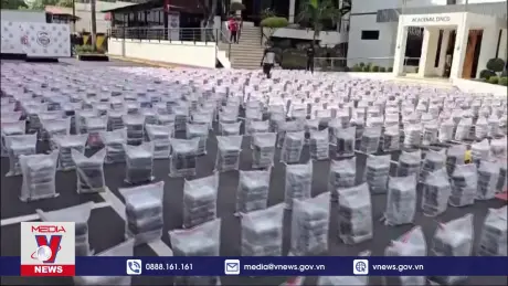 Cộng hòa Dominican thu giữ lượng ma túy kỷ lục