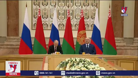 Nga và Belarus ký hiệp ước bảo đảm an ninh