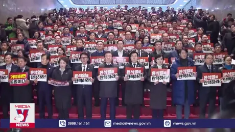 Đảng cầm quyền Hàn Quốc muốn Tổng thống rút lui có trật tự