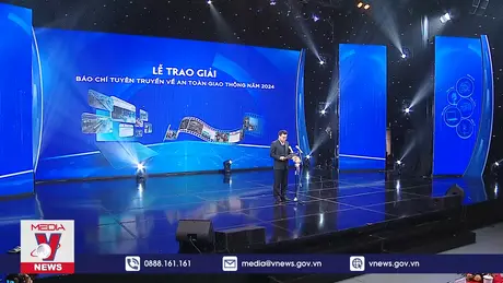 Trao giải Báo chí tuyên truyền về an toàn giao thông năm 2024