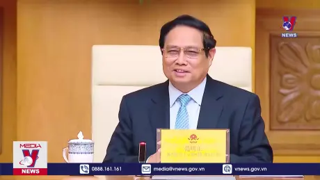 Thủ tướng làm việc với Đoàn doanh nghiệp Trung Quốc