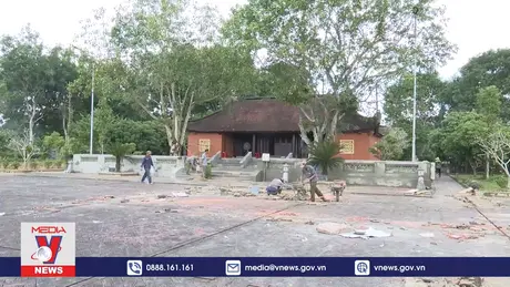 Gấp rút tu bổ khu di tích danh nhân văn hóa Hải Thượng Lãn Ông