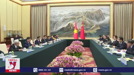 Phó Thủ tướng Bùi Thanh Sơn hội kiến Phó Chủ tịch Trung Quốc Hàn Chính  