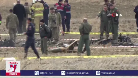 Rơi máy bay trực thăng quân sự tại Thổ Nhĩ Kỳ