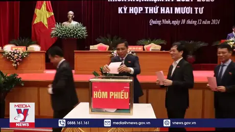 Bầu Chủ tịch HĐND và Chủ tịch UBND tỉnh Quảng Ninh