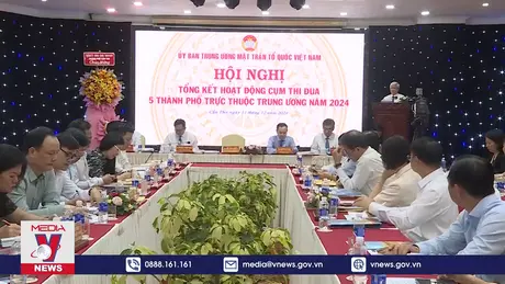 Tổng kết Cụm thi đua 5 thành phố trực thuộc Trung ương