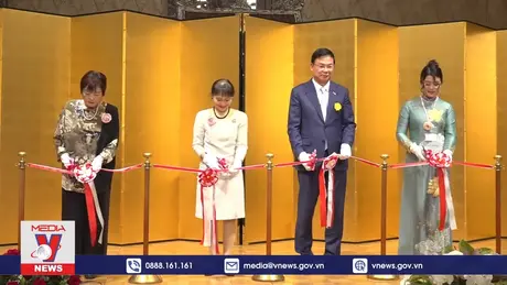 Triển lãm nghệ thuật cắm hoa truyền thống quốc tế tại Nhật Bản