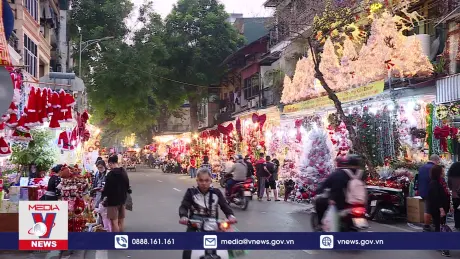 Trầm lắng thị trường giáng sinh truyền thống