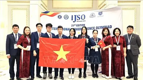 Cả 6 học sinh Hà Nội giành huy chương tại Kỳ thi IJSO 2024