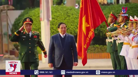 Thủ tướng Phạm Minh Chính thăm Học viện Quốc phòng