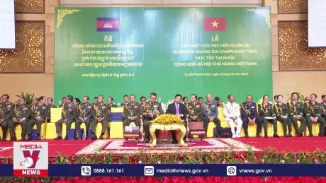 Thắt chặt hợp tác quốc phòng Việt Nam - Campuchia