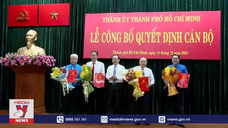 Thành ủy TP.HCM bổ sung 4 thành ủy viên