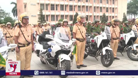 Ra quân cao điểm trấn áp tội phạm Tết Ất Tỵ 2025