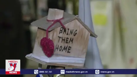 Biểu tình tại Israel đòi sớm giải cứu con tin