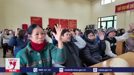 Cử tri Quảng Ninh bầu cử trưởng thôn, bản, khu phố