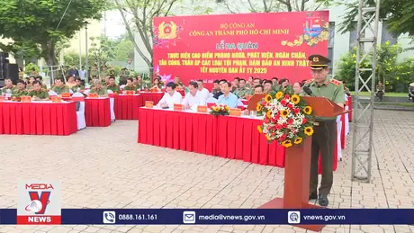 Công an TP.HCM mở cao điểm trấn áp tội phạm cuối năm