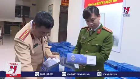 Hà Tĩnh thu giữ hơn 35.000 gói thuốc lá lậu