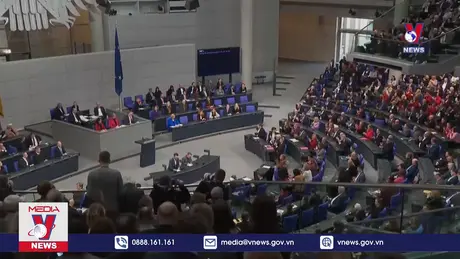 Quốc hội liên bang Đức bỏ phiếu tín nhiệm chính phủ