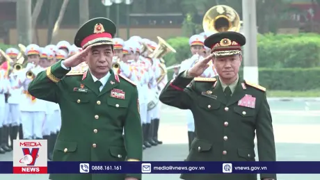 Tăng cường hợp tác quốc phòng Việt Nam - Lào