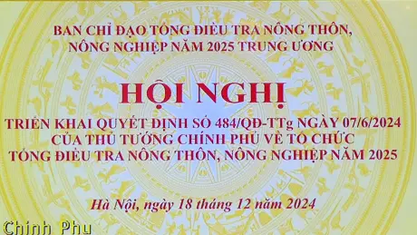 Tổng điều tra nông thôn, nông nghiệp 2025