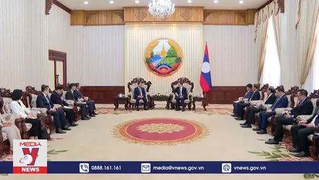 Phó Thủ tướng, Bộ trưởng Ngoại giao Bùi Thanh Sơn hội kiến lãnh đạo cấp cao Lào