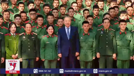 Thanh niên Quân đội phải xây hoài bão lớn