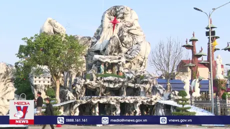 Đồng bào Công giáo Nam Định tưng bừng chuẩn bị Giáng sinh