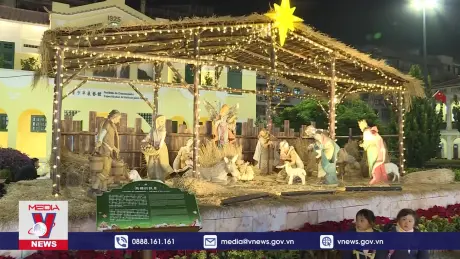 Rộn ràng không khí Giáng sinh tại Macau, Trung Quốc