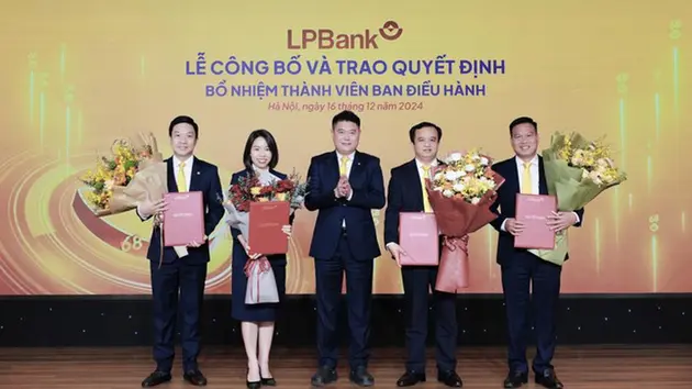 LPBank bổ nhiệm thêm thành viên Ban điều hành, tạo động lực cho chiến lược phát triển toàn diện, vận hành xuất sắc