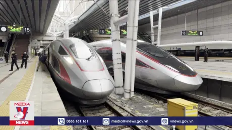 Đột phá mới trong xây dựng các dự án đường sắt tại Trung Quốc