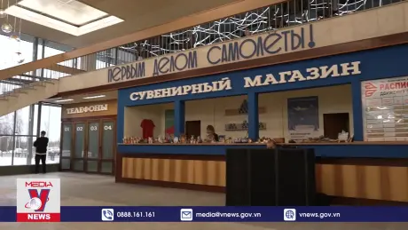 Nga cải tạo nhà ga sân bay Vologda mang phong cách hoài cổ