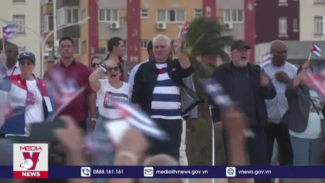 Hàng nghìn người Cuba biểu tình phản đối lệnh cấm vận của Mỹ