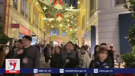 Không khí Giáng sinh sôi động tại Hong Kong (Trung Quốc) 