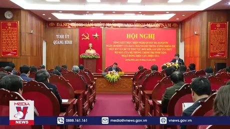 Quảng Bình thống nhất phương án tinh gọn bộ máy